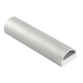 Tubo de aluminio de tubo ovalado de extrusión de extrusión de aluminio sin costura profesional
